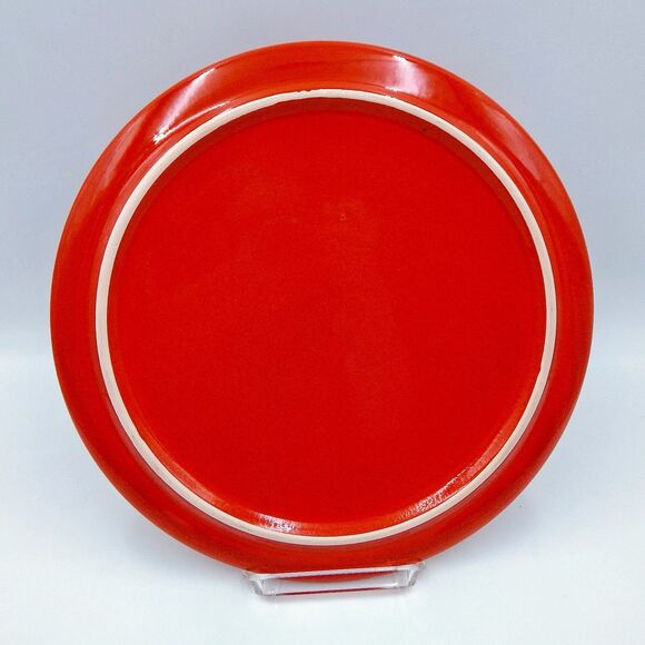 Waechtersbach Red Christmas Tree Round 12 Inch Cake Plate Cookie Serving Platter - Picture 3 of 8